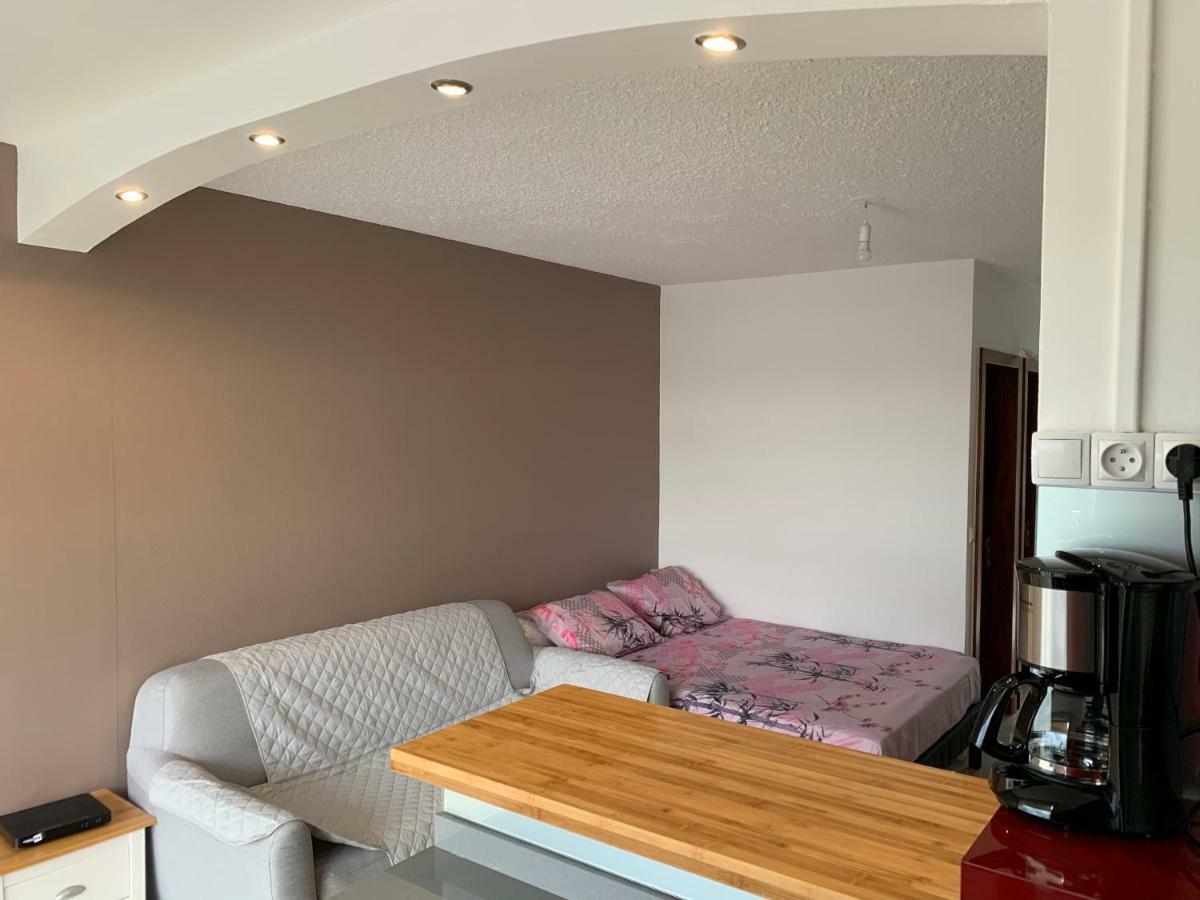 Studio ds résidence sécurisée avec vue&accès à la mer . Le Moule Extérieur photo